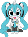 Youtooz Plush: Hatsune Miku X My Little Pony - Hatsune Miku Peluche 9 Pulgadas 