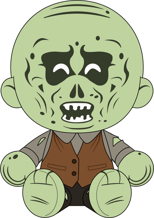 Youtooz Plush: Dead Rails - Zombie Peluche 9 Pulgadas 