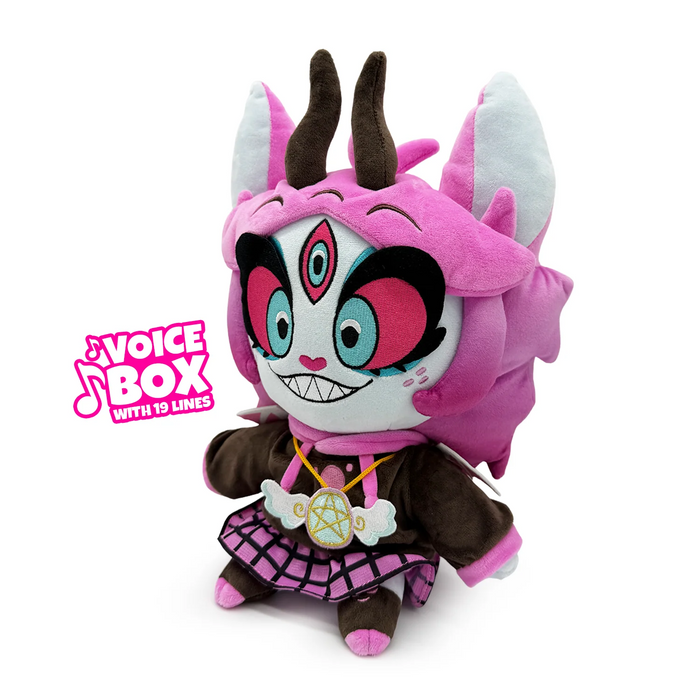 Youtooz Plush: Helluva Boss - Emberlynn Pinkle Peluche Parlante 9 Pulgadas