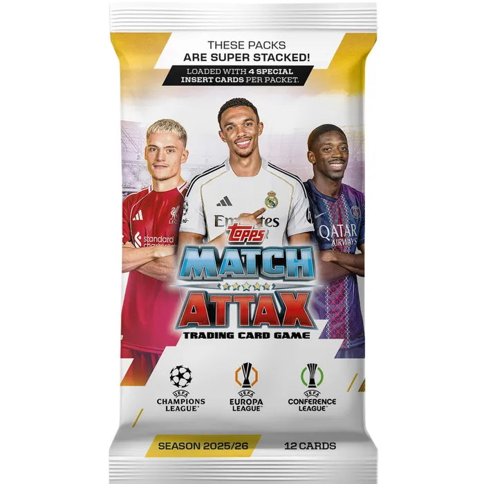 Topps Soccer Match Attax: UCC 25/26 - Packets