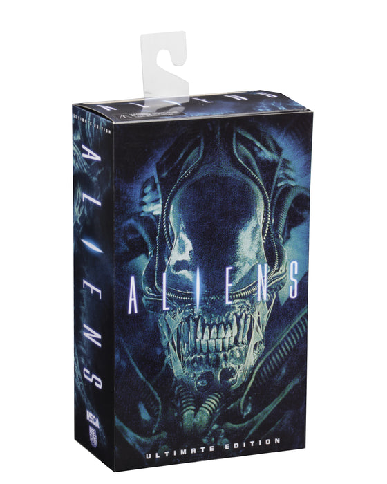 NECA Figura de Accion Ultimate: Alien 1986 - Alien Warrior Blue 7 Pulgadas