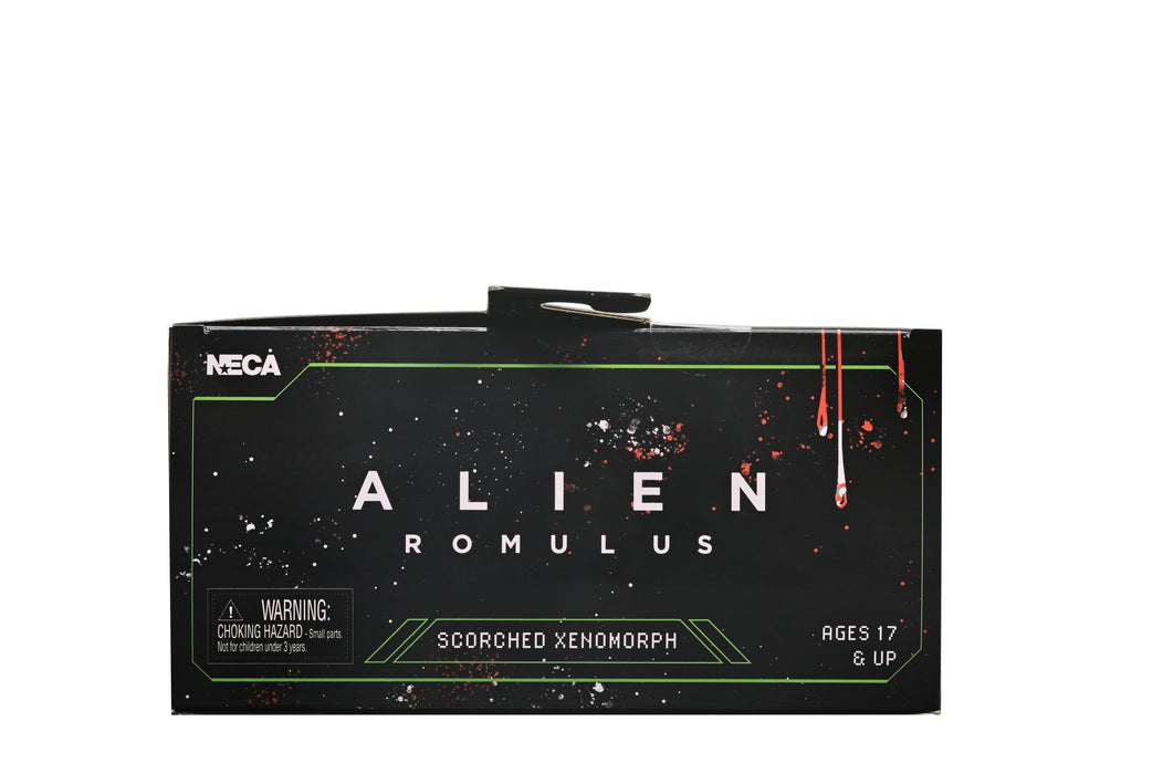 NECA Figura de Accion Ultimate: Alien Romulus - Scorched Xenomorph 7 Pulgadas