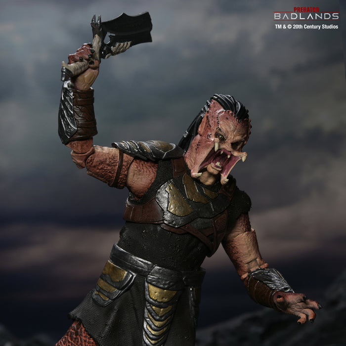 NECA Figura de Accion Ultimate: Depredador Tierras Salvajes - Dek Armadura de Entrenamiento 7 Pulgadas