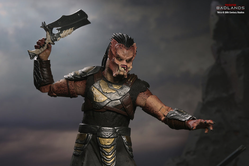 NECA Figura de Accion Ultimate: Depredador Tierras Salvajes - Dek Armadura de Entrenamiento 7 Pulgadas