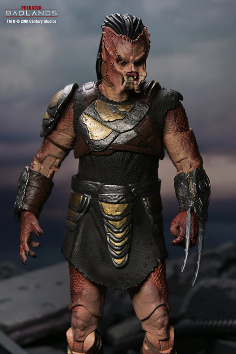 NECA Figura de Accion Ultimate: Depredador Tierras Salvajes - Dek Armadura de Entrenamiento 7 Pulgadas