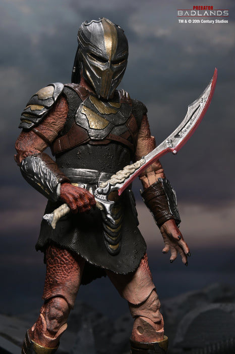NECA Figura de Accion Ultimate: Depredador Tierras Salvajes - Dek Armadura de Entrenamiento 7 Pulgadas