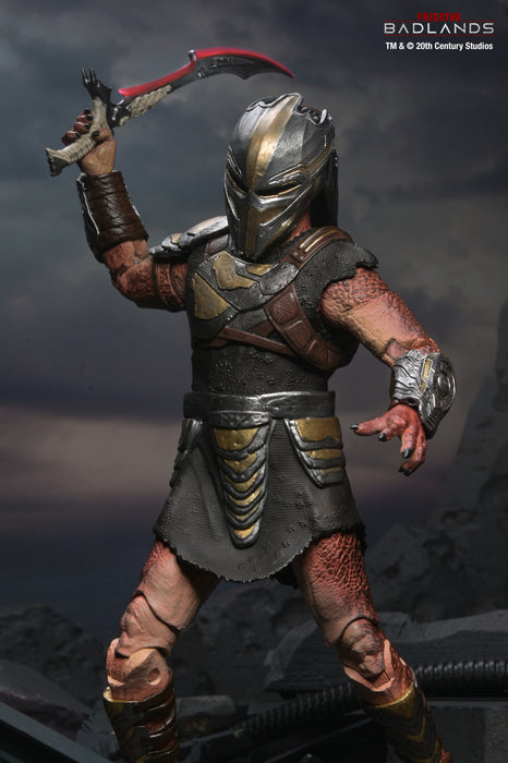 NECA Figura de Accion Ultimate: Depredador Tierras Salvajes - Dek Armadura de Entrenamiento 7 Pulgadas