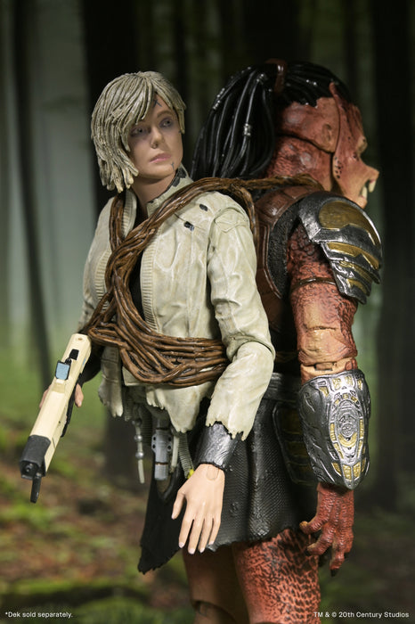 NECA Figura de Accion Ultimate: Depredador Tierras Salvajes - Thia y Bud 7 Pulgadas