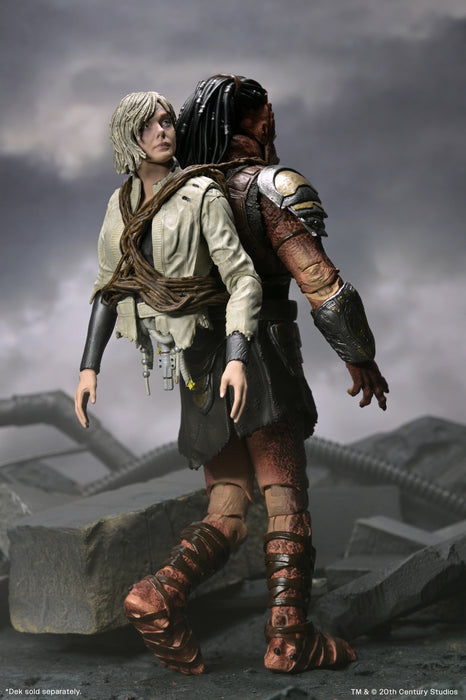 NECA Figura de Accion Ultimate: Depredador Tierras Salvajes - Thia y Bud 7 Pulgadas