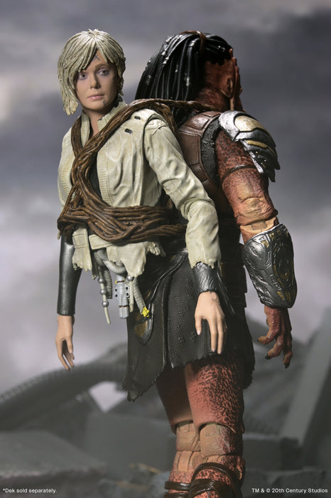 NECA Figura de Accion Ultimate: Depredador Tierras Salvajes - Thia y Bud 7 Pulgadas