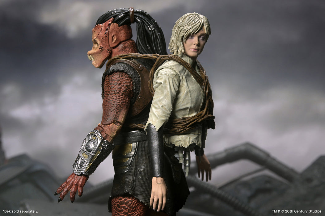 NECA Figura de Accion Ultimate: Depredador Tierras Salvajes - Thia y Bud 7 Pulgadas