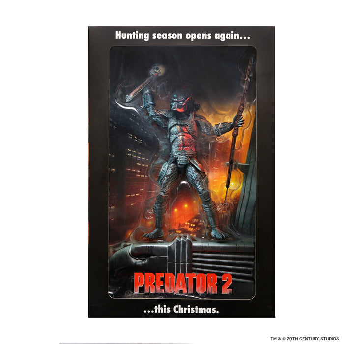 NECA Figura de Accion: Depredador 2 - City Hunter Poster Series 7 Pulgadas