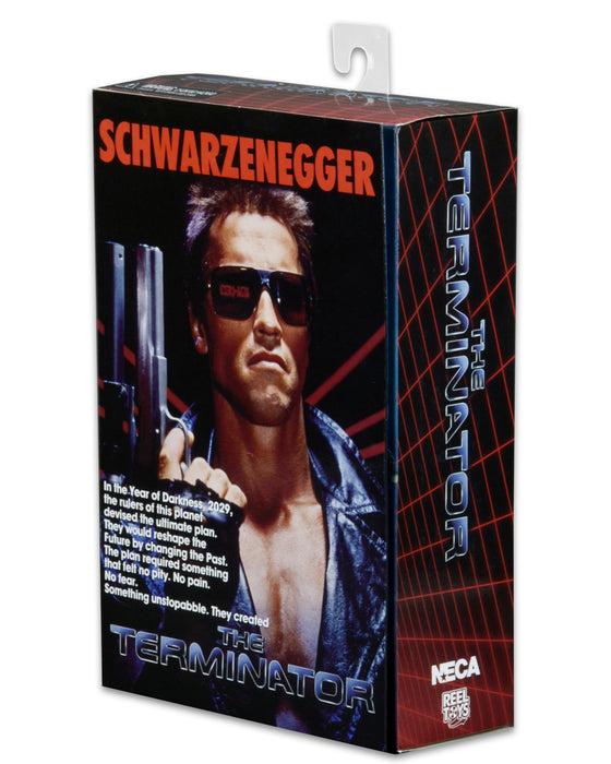 NECA Figura de Accion Ultimate: Terminator - Ultimate T-800 Tech Noir 7 Pulgadas