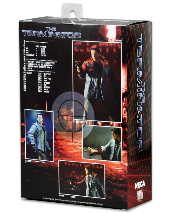 NECA Figura de Accion Ultimate: Terminator - Ultimate T-800 Tech Noir 7 Pulgadas