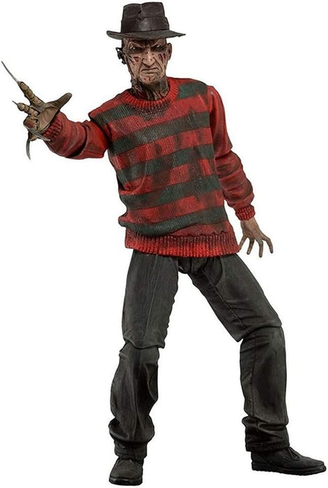 NECA Figura de Accion Ultimate: Pesadilla En La Calle Del Infierno 3 - Freddy Krueger 7 Pulgadas