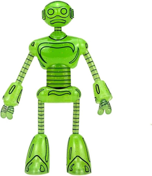 NECA Figura de Accion: TMNT Tortugas Ninja Mirage Comics - Transmat Fugitoid GID 7 Pulgadas