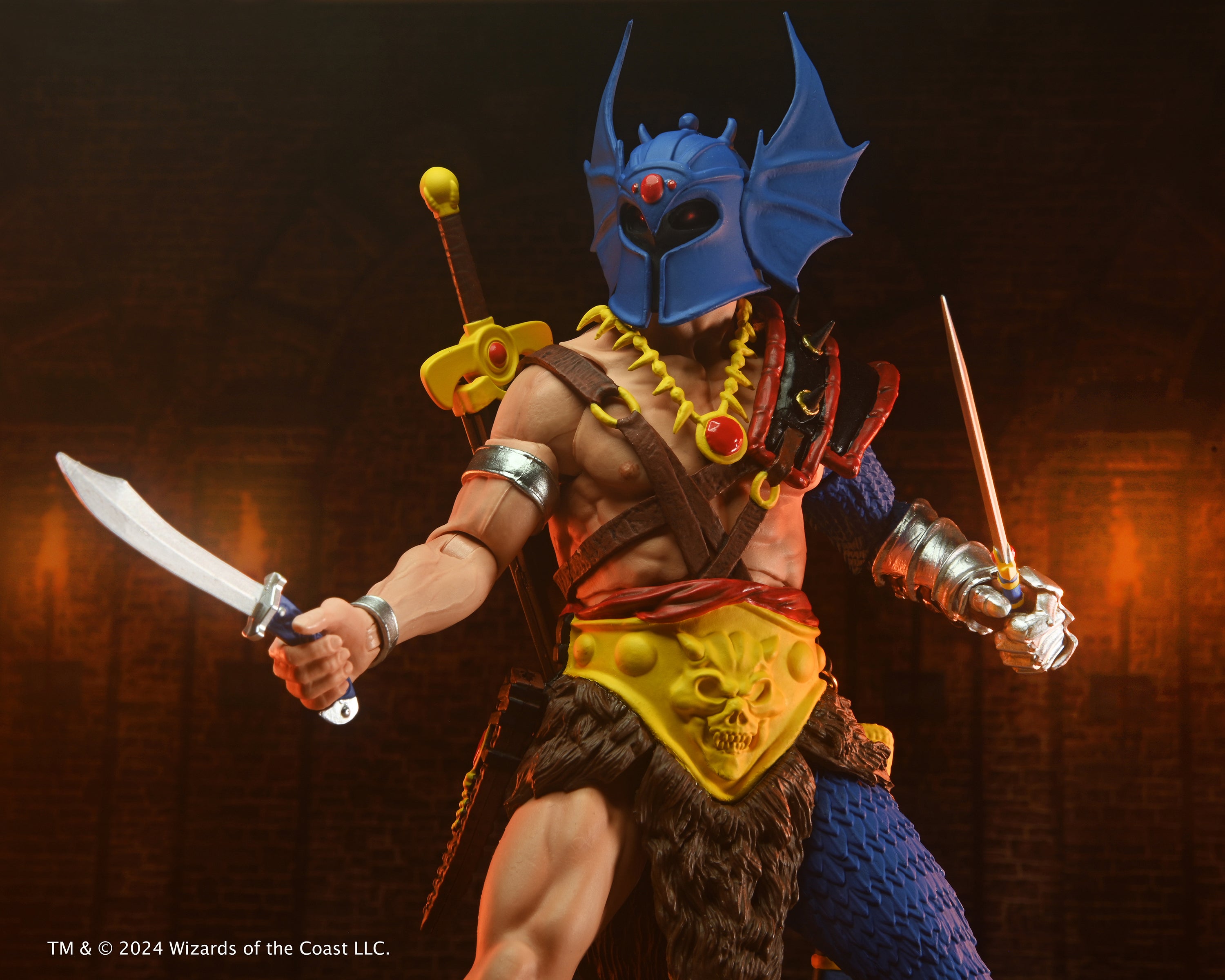NECA - Dungeons & Dragons Warduke Ultimate 7" Action Figure - Figura Da Collezione Con Accessori