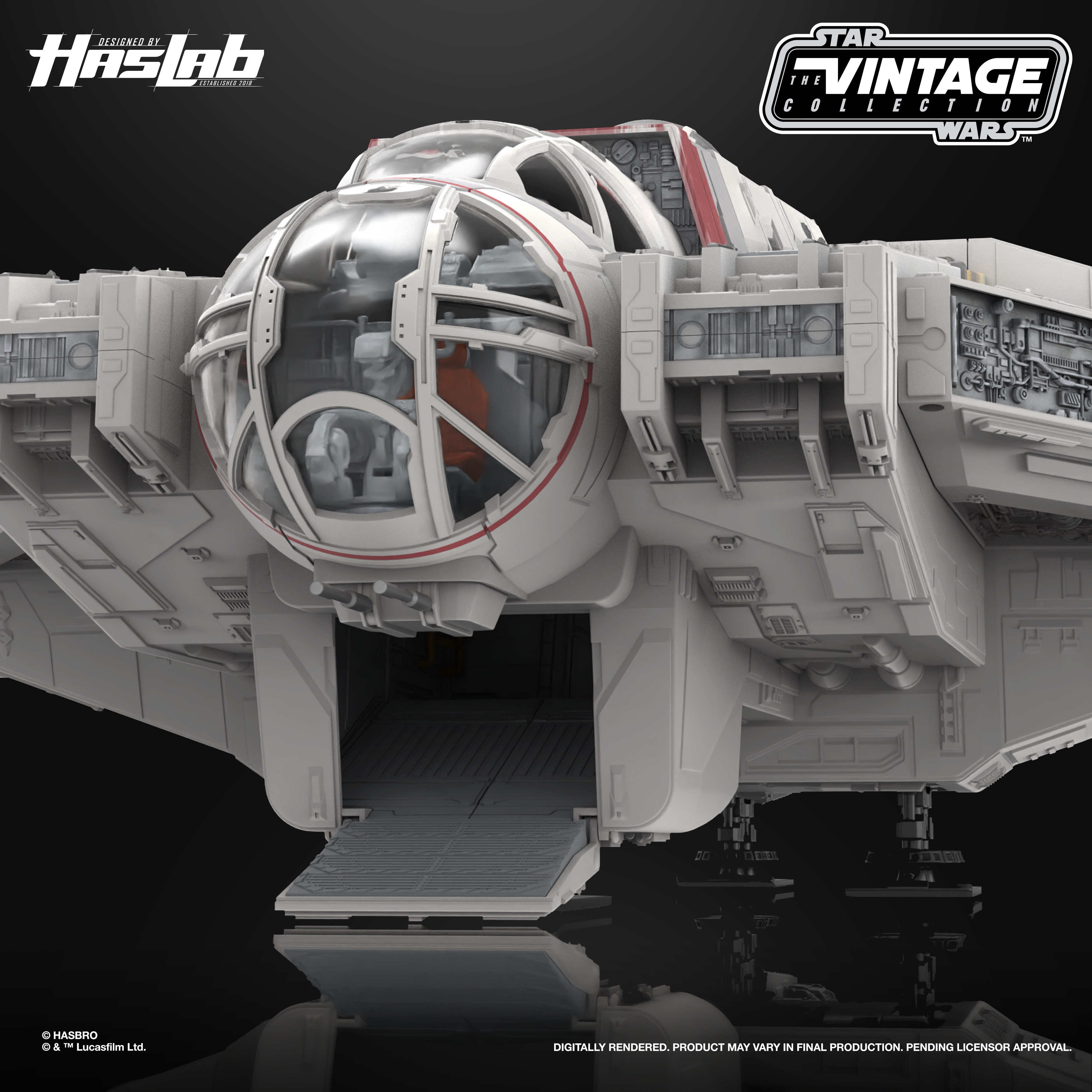 Star Wars The Vintage Collection: Ahsoka - The Ghost Exclusivo HasLab