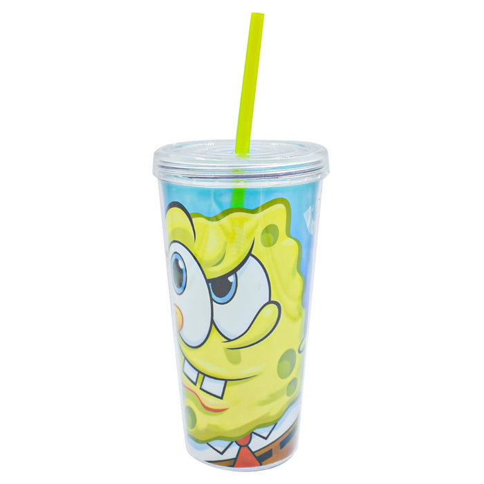 Fun Kids Vaso Doble Pared: Nickelodeon - Bob Esponja 454 ml