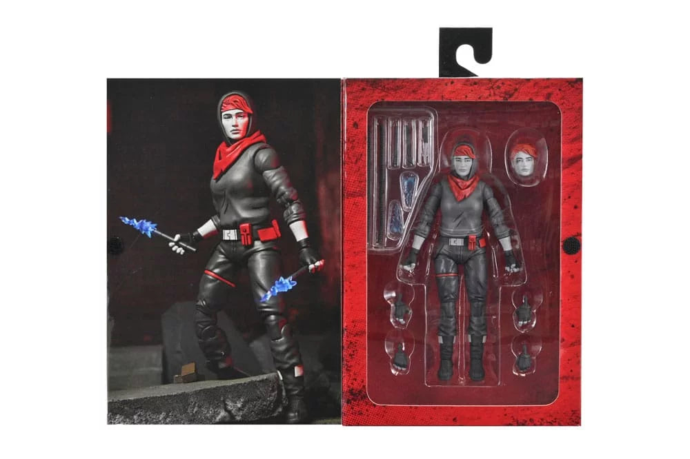 NECA Figura de Accion: TMNT Tortugas Ninja The Last Ronin - April Nightwatcher 7 Pulgadas