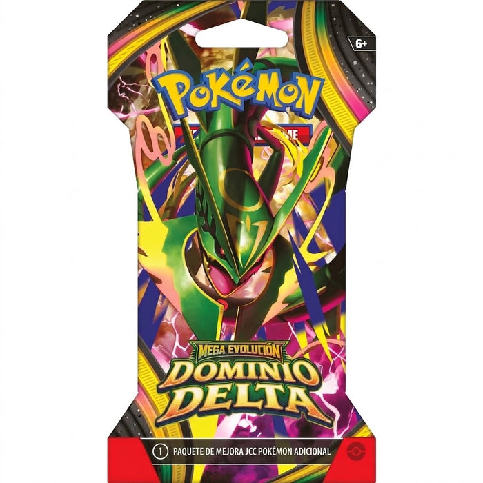 Pokemon TCG: Megaevolucion Dominio Delta - Sleeved Booster en Español 10-10443-106