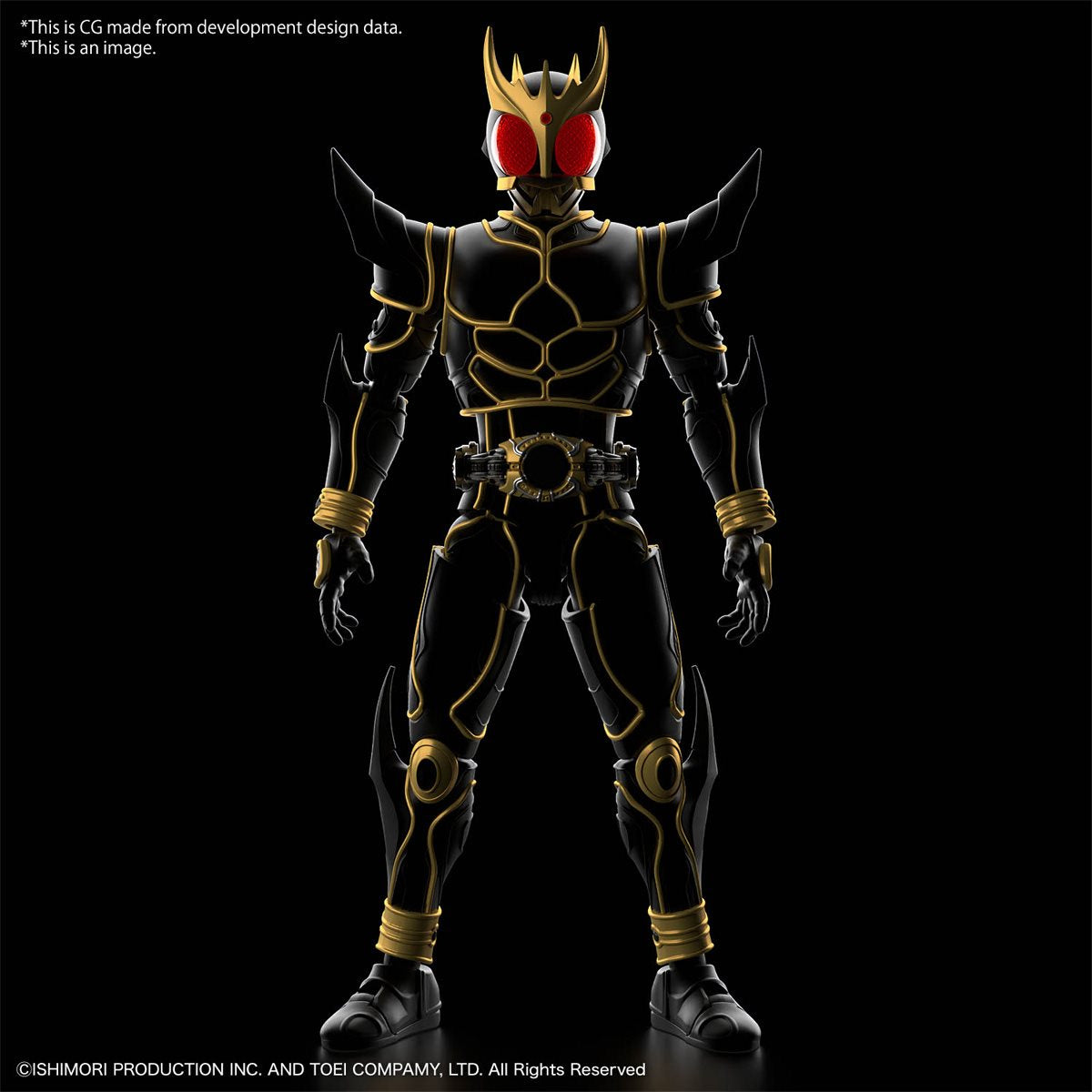 Bandai Hobby Gunpla Figure Rise Standard Model Kit: Kamen Rider Masked Rider - Kuuga Ultimate Form Kit De Plastico