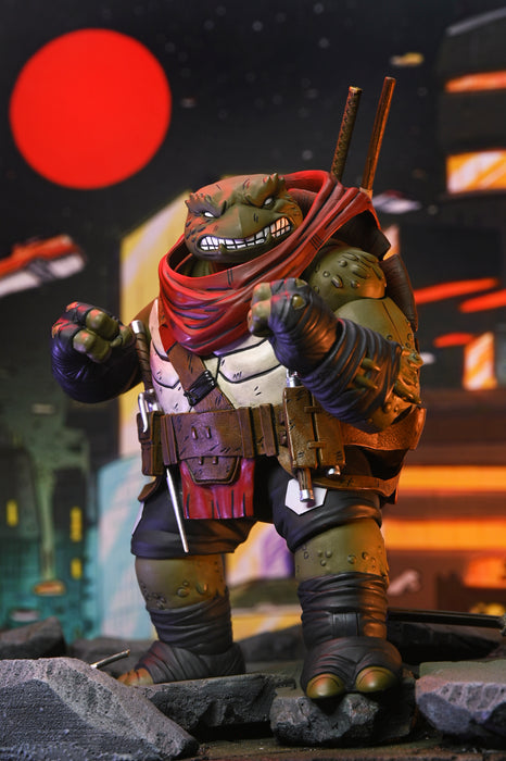 NECA Figura de Accion Ultimate: TMNT Tortugas Ninja The Last Ronin - Odyn ReEvolution 7 Pulgadas