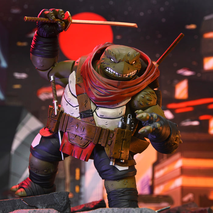 NECA Figura de Accion Ultimate: TMNT Tortugas Ninja The Last Ronin - Odyn ReEvolution 7 Pulgadas