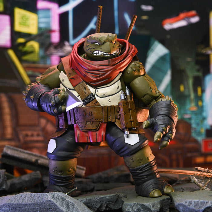NECA Figura de Accion Ultimate: TMNT Tortugas Ninja The Last Ronin - Odyn ReEvolution 7 Pulgadas