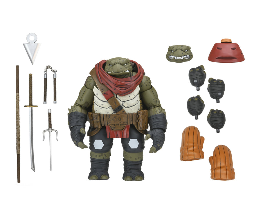 NECA Figura de Accion Ultimate: TMNT Tortugas Ninja The Last Ronin - Odyn ReEvolution 7 Pulgadas