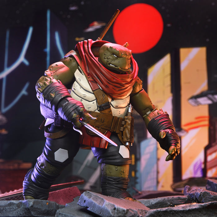 NECA Figura de Accion Ultimate: TMNT Tortugas Ninja The Last Ronin - Odyn ReEvolution 7 Pulgadas