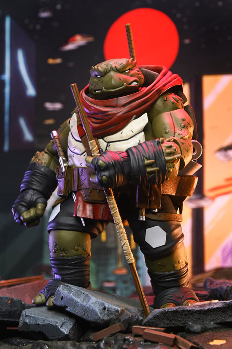 NECA Figura de Accion Ultimate: TMNT Tortugas Ninja The Last Ronin - Odyn ReEvolution 7 Pulgadas