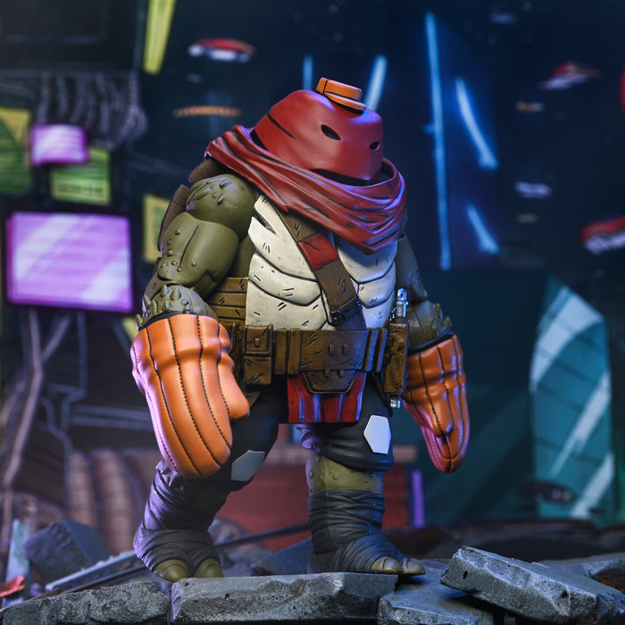 NECA Figura de Accion Ultimate: TMNT Tortugas Ninja The Last Ronin - Odyn ReEvolution 7 Pulgadas