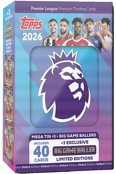 Topps: Soccer Premier League 2025/26 - Mega Tin  Big Game Ballers