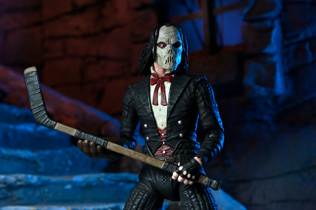 Neca Figura de Accion Ultimate: Universal Monsters x TMNT - Casey Como El Fantasma De La Opera 7 Pulgadas