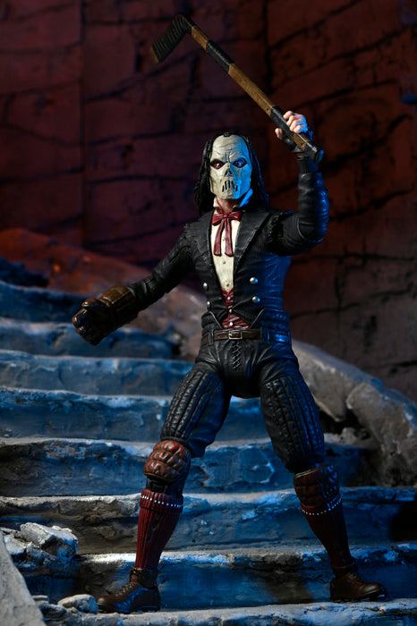 Neca Figura de Accion Ultimate: Universal Monsters x TMNT - Casey Como El Fantasma De La Opera 7 Pulgadas
