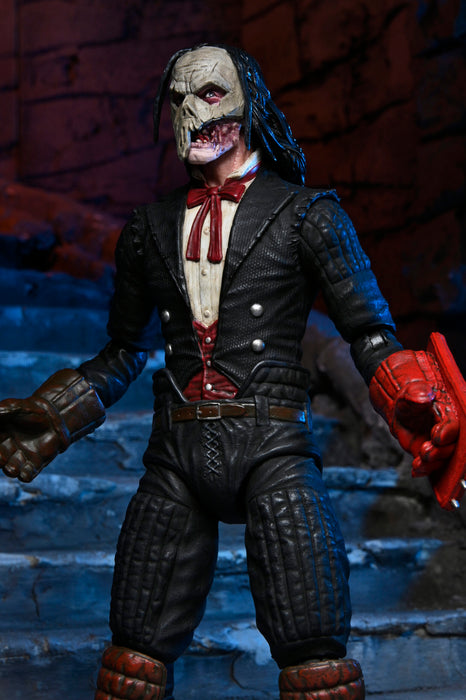 Neca Figura de Accion Ultimate: Universal Monsters x TMNT - Casey Como El Fantasma De La Opera 7 Pulgadas