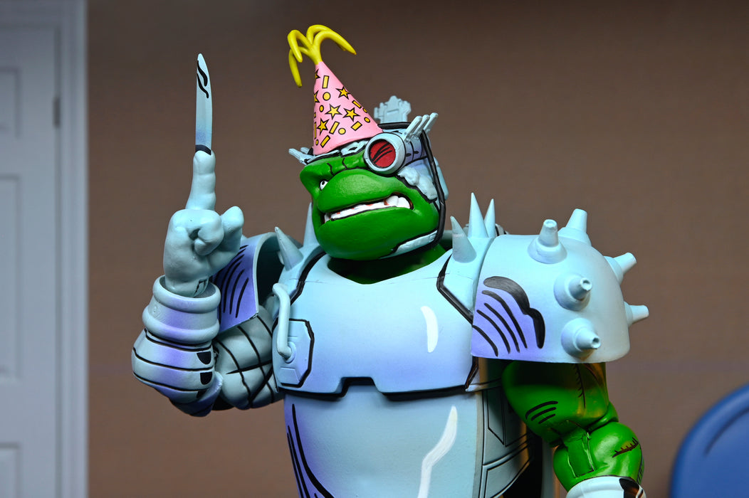 NECA Figura de Accion: TMNT Tortugas Ninja Mirage Comics - Cyborg Donatello 7 Pulgadas