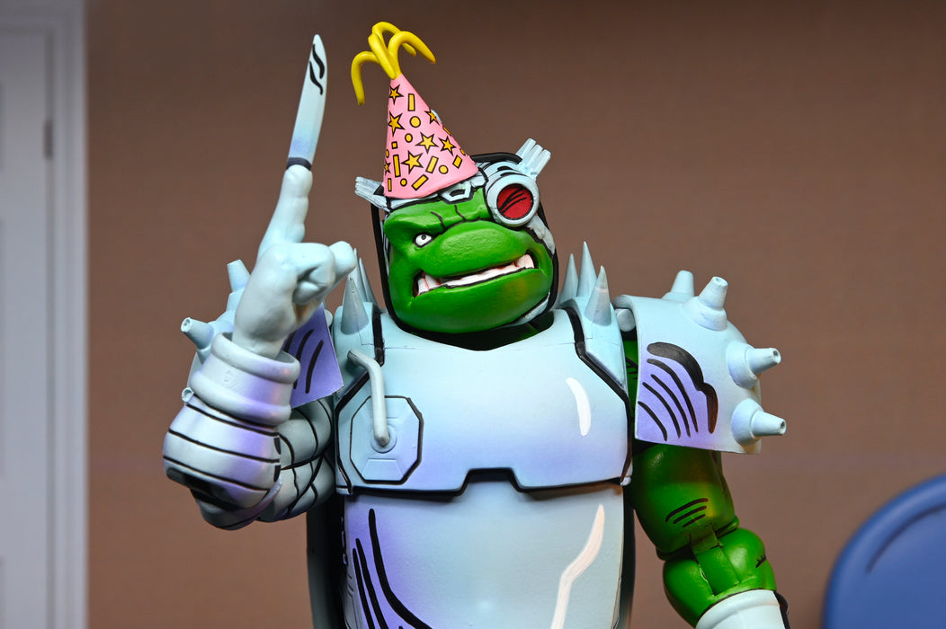 NECA Figura de Accion: TMNT Tortugas Ninja Mirage Comics - Cyborg Donatello 7 Pulgadas