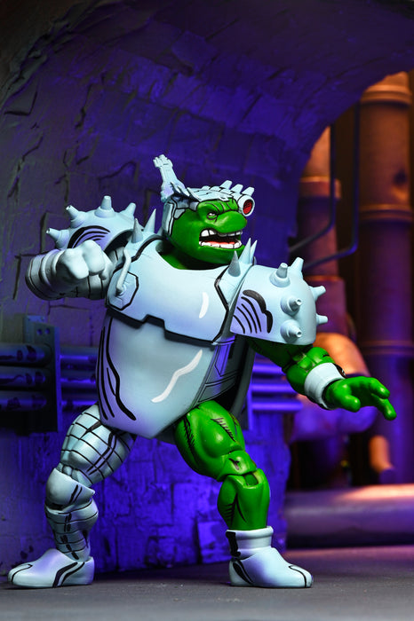 NECA Figura de Accion: TMNT Tortugas Ninja Mirage Comics - Cyborg Donatello 7 Pulgadas