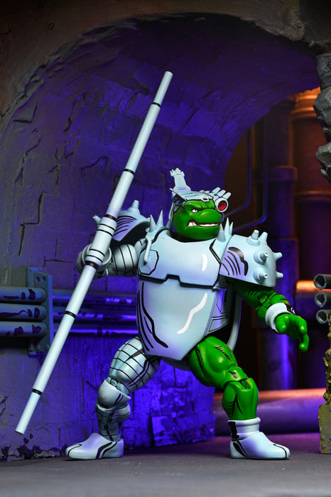 NECA Figura de Accion: TMNT Tortugas Ninja Mirage Comics - Cyborg Donatello 7 Pulgadas