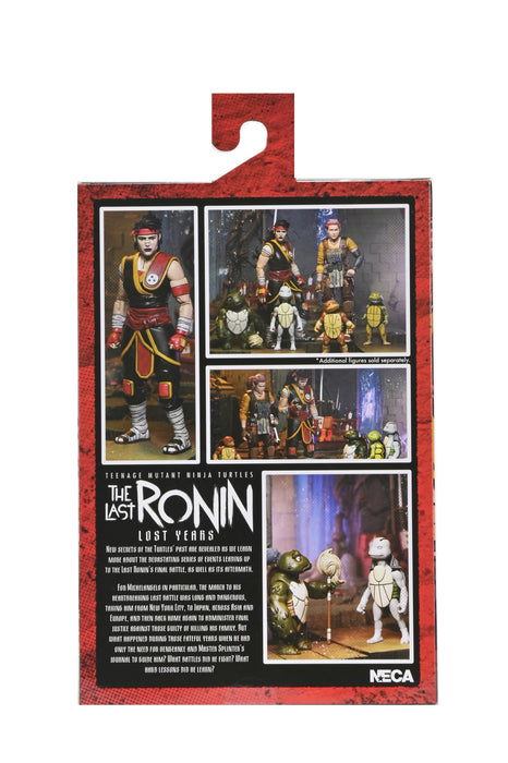 NECA Figura de Accion: TMNT The Last Ronin The Lost Years - Casey Marie con Baby Odyn y Uno 7 Pulgadas