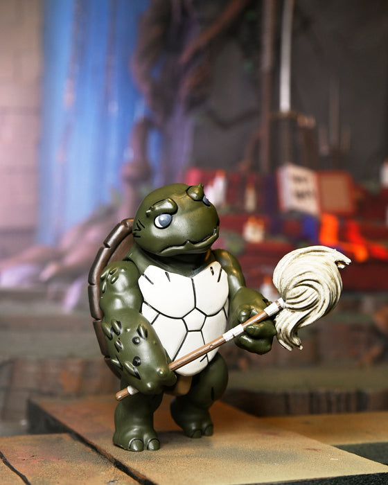 NECA Figura de Accion: TMNT The Last Ronin The Lost Years - Casey Marie con Baby Odyn y Uno 7 Pulgadas