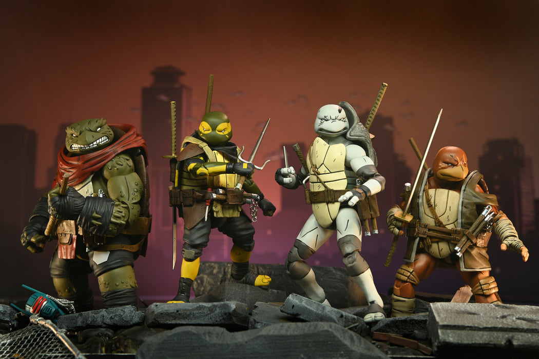 NECA Figura de Accion Ultimate: TMNT Tortugas Ninja The Last Ronin - Moja ReEvolution 7 Pulgadas