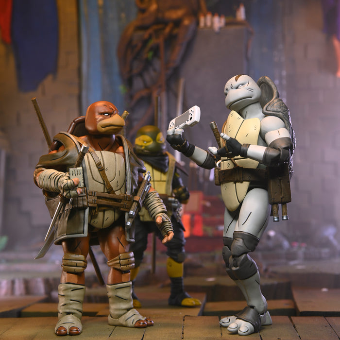 NECA Figura de Accion Ultimate: TMNT Tortugas Ninja The Last Ronin - Uno ReEvolution 7 Pulgadas