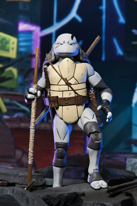 NECA Figura de Accion Ultimate: TMNT Tortugas Ninja The Last Ronin - Uno ReEvolution 7 Pulgadas