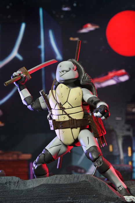NECA Figura de Accion Ultimate: TMNT Tortugas Ninja The Last Ronin - Uno ReEvolution 7 Pulgadas