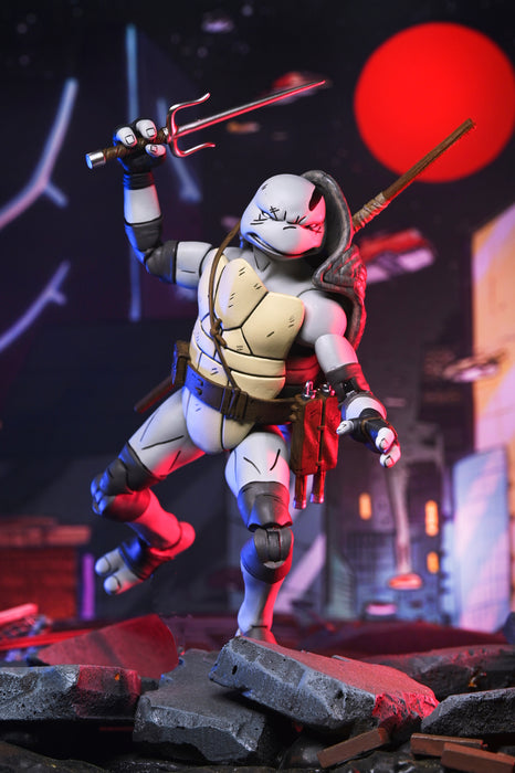 NECA Figura de Accion Ultimate: TMNT Tortugas Ninja The Last Ronin - Uno ReEvolution 7 Pulgadas