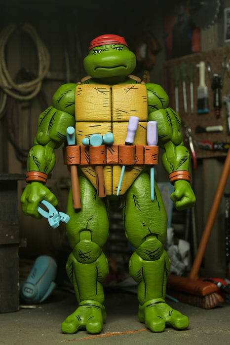 NECA Figura de Accion: TMNT Tortugas Ninja Mirage Comics - Handyman Donatello 7 Pulgadas
