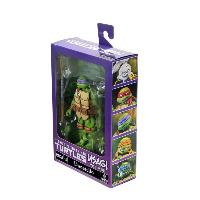 NECA Figura de Accion Ultimate: TMNT x Usagi Yojimbo - Donatello 7 Pulgadas